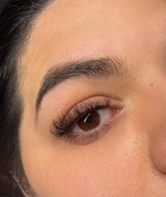 Jo’s actual lash lift work